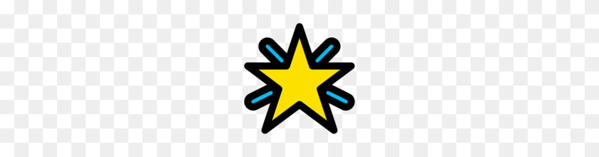 160x160 Glowing Star Emoji On Microsoft Windows October Update - Glowing Star PNG