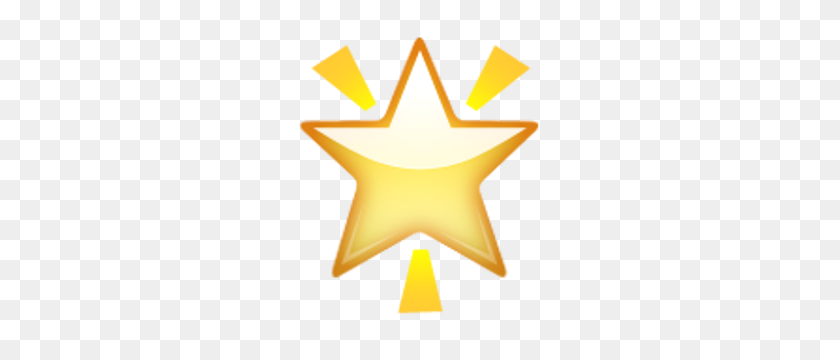 300x300 Светящиеся Звезды Emojis !!! Emoji, Star Emoji И Звезды - Звездные Emoji Png