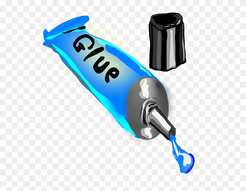 552x594 Glue Clip Art - Glue Stick Clipart