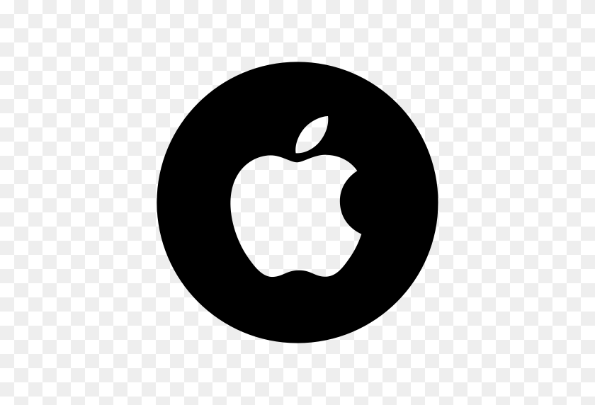 512x512 Глифо - Логотип Apple Белый Png