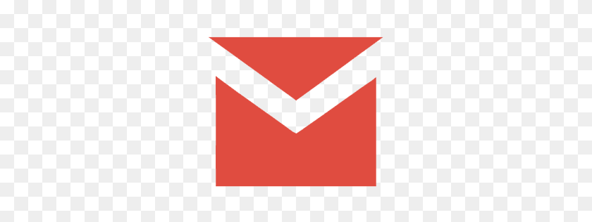 256x256 Значок Глифа Gmail - Логотип Gmail Png