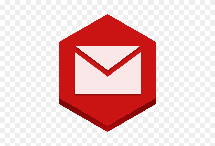 512x512 Значок Gmail Myiconfinder - Логотип Gmail Png