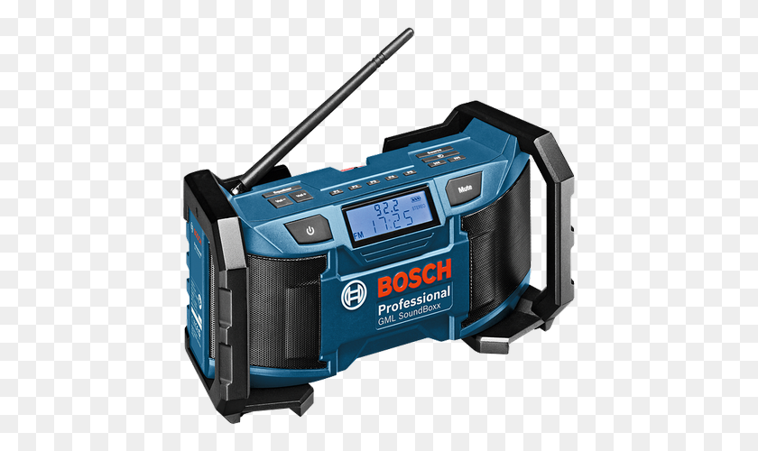 434x440 Gml Soundboxx Professional Radio Bosch - Boombox PNG