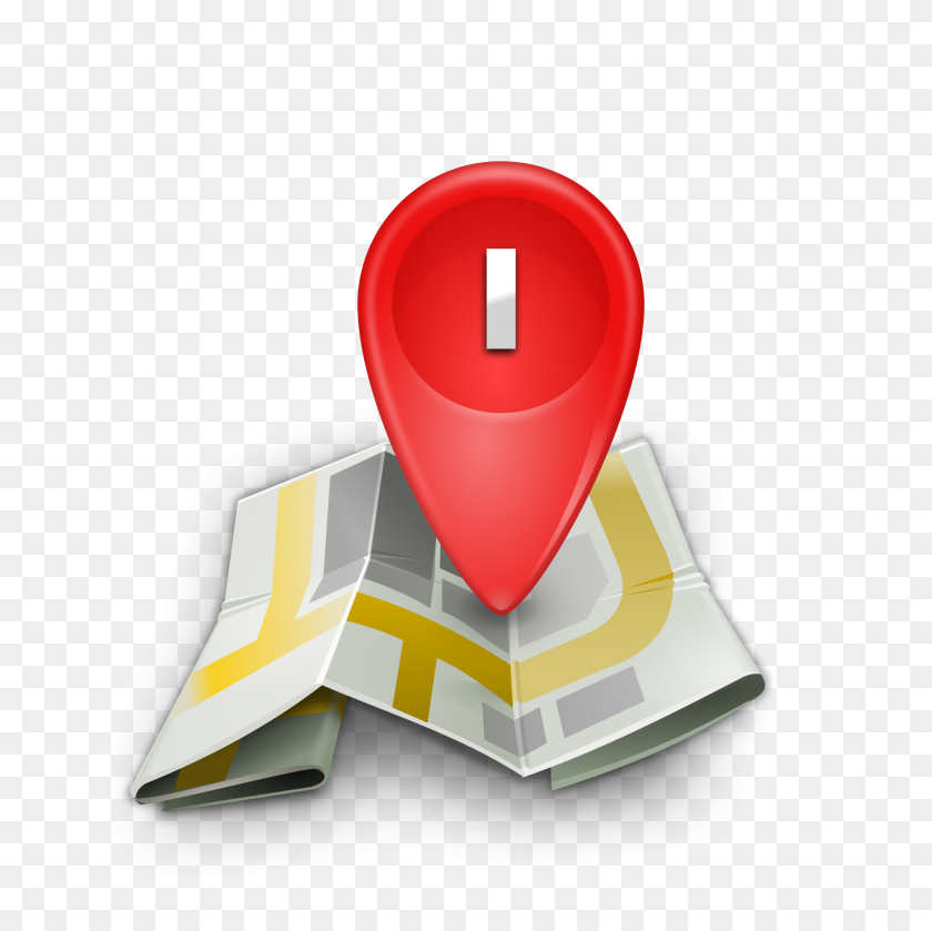 2000x2000 Gnome Maps Icon - Map Icon PNG