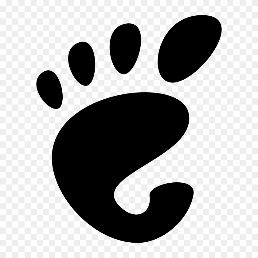 2000x2000 Gnomelogo Footprint - Footprint PNG