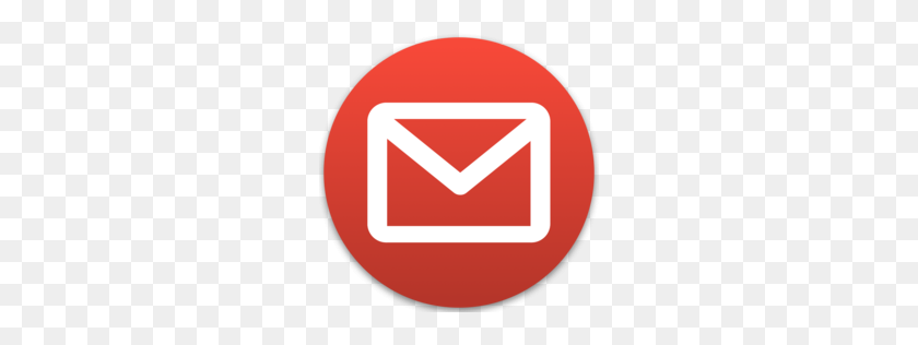 256x256 Перейти Для Бесплатной Загрузки Gmail Для Mac Обновление Для Mac - Логотип Gmail В Формате Png