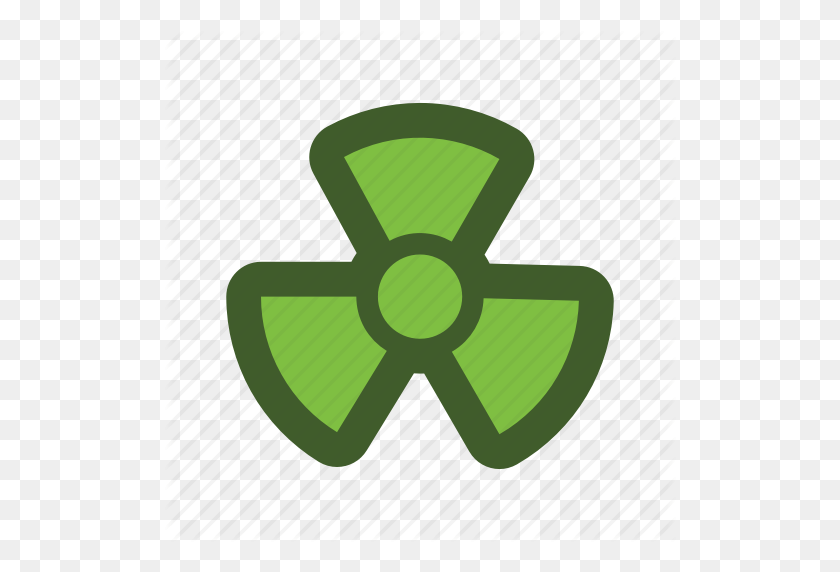 512x512 Зеленый Значок, Значок Ядерной Бомбы, Значок Излучения - Ядерная Бомба Png