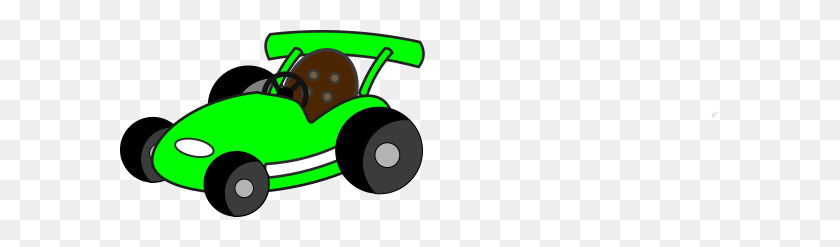 600x187 Go Kart Green Clip Art - Go Kart Clip Art