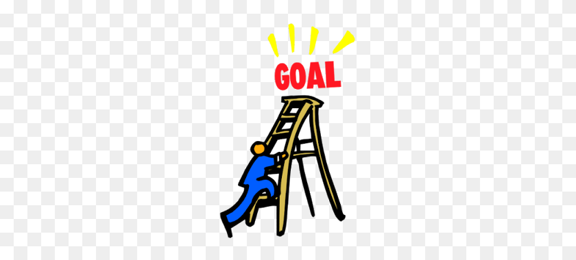 225x320 Goal Clip Art - Ladder Clipart