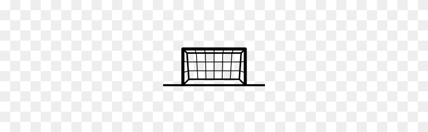 200x200 Goal Icons Noun Project - Soccer Goal PNG