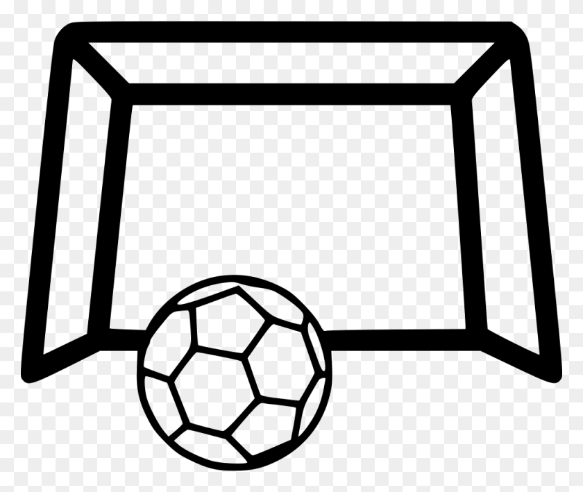 980x816 Goal Png Icon Free Download - Soccer Goal PNG