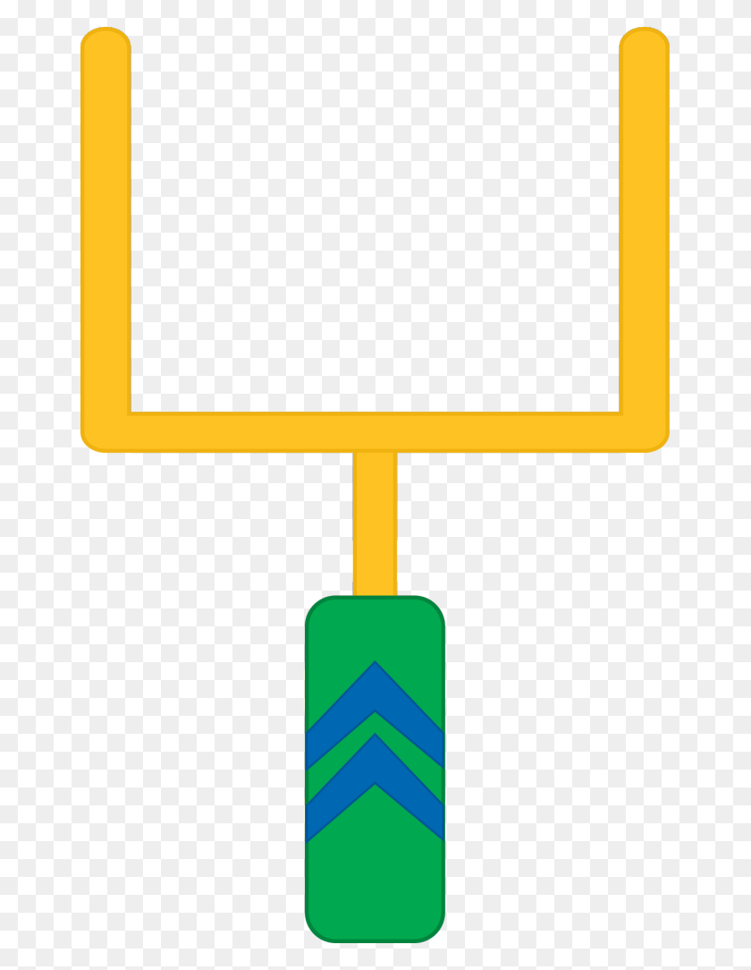659x1024 Goal Post Clip Art - Youth Clipart