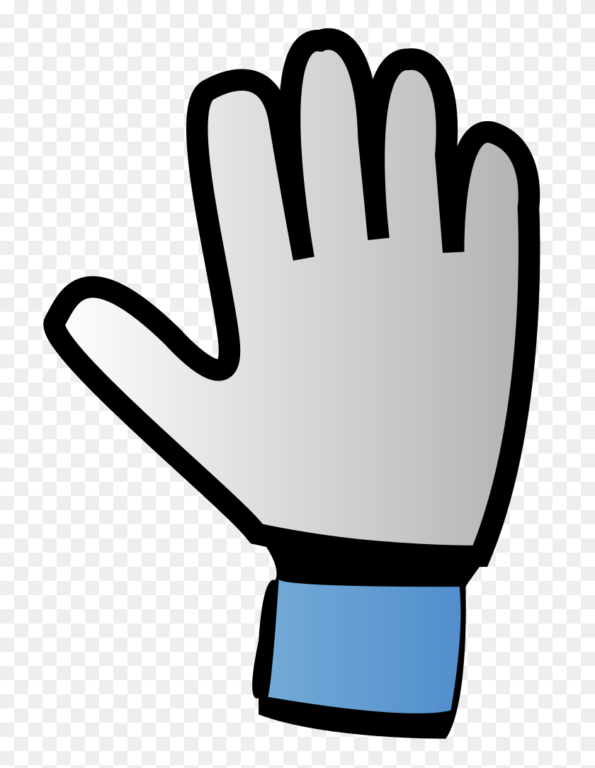 741x1024 Goalkeeper Glove Icon - Work Gloves Clipart