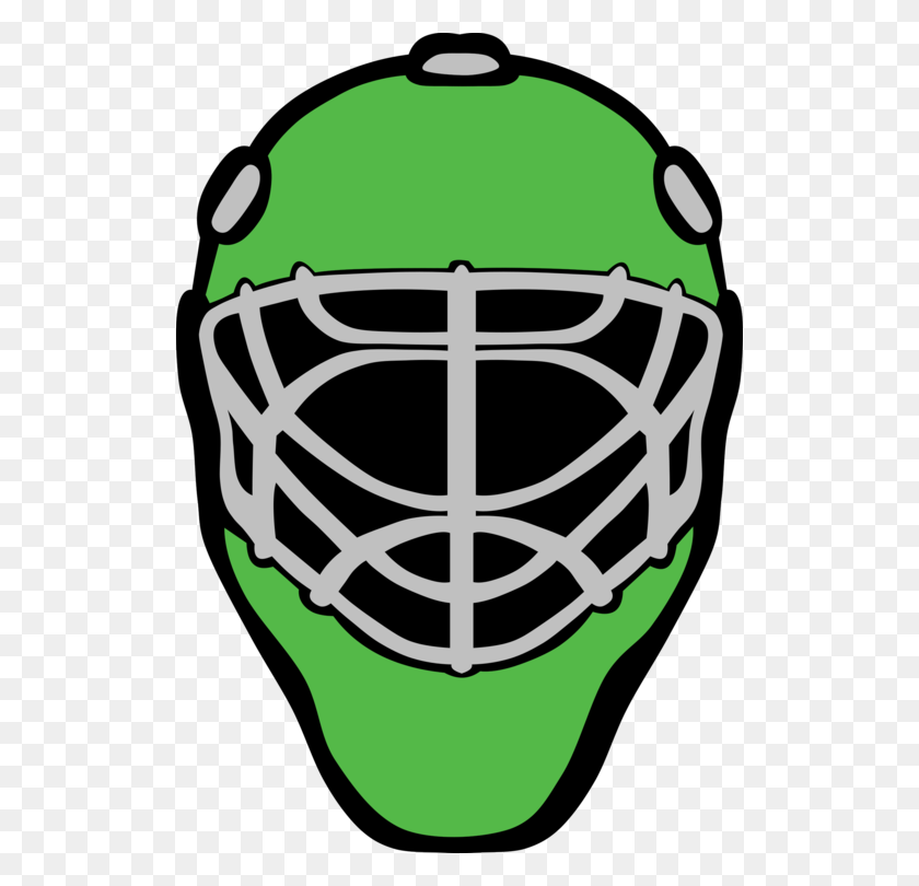 518x750 Goaltender Mask Ice Hockey - Jason Mask Clipart