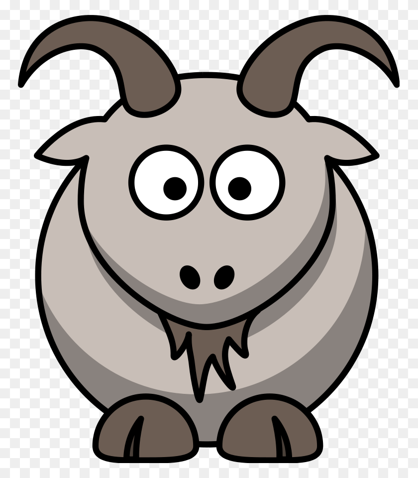 767x900 Goat Clip Art Free Download - Goat Clipart