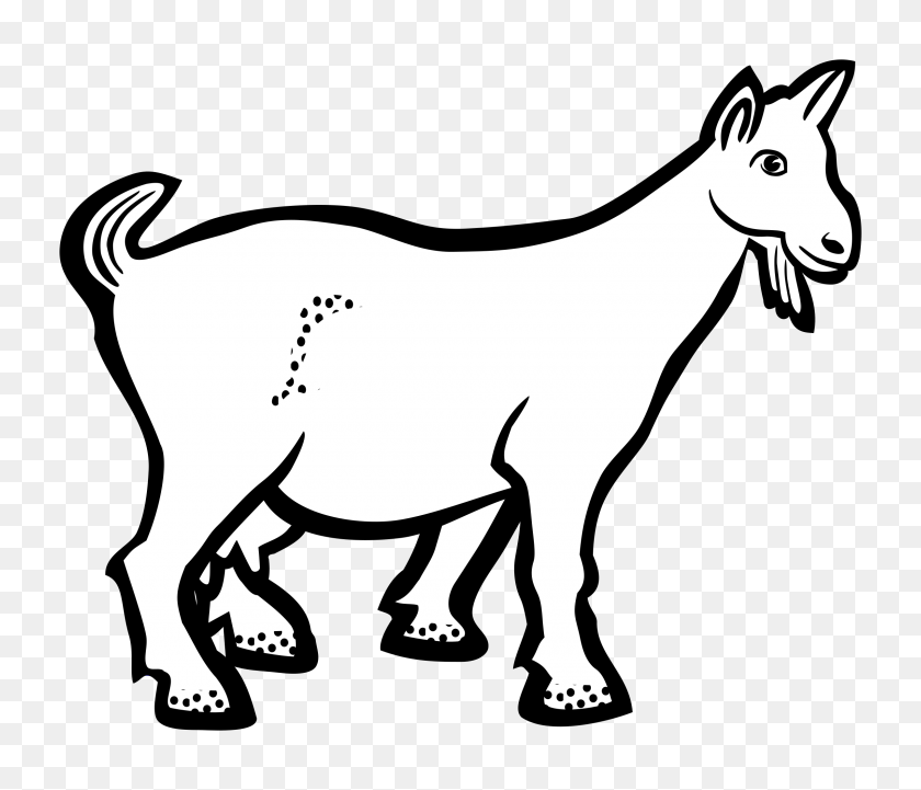 2400x2034 Goat Clipart Club - Goat Clipart