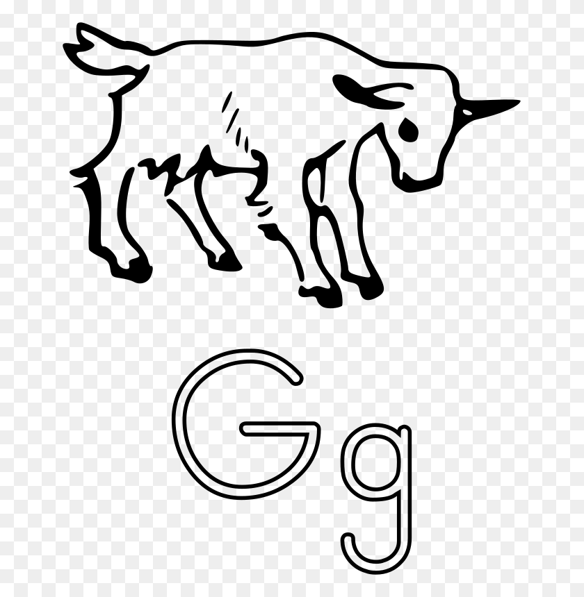 663x800 Goat Clipart Free Download On Webstockreview - Goat Clipart Black And White