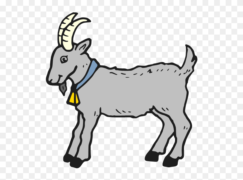 549x564 Goat Clipart Part - Boer Goat Clip Art