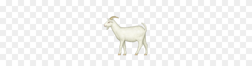 160x160 Goat Emoji - Goat Emoji PNG