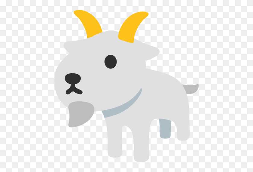 512x512 Goat Emoji - Goat Emoji PNG
