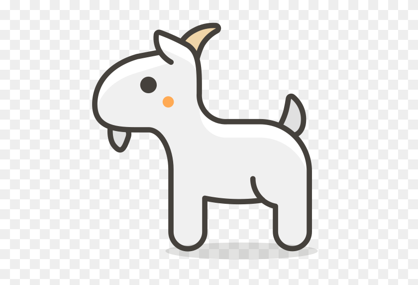 512x512 Goat Icon Free Of Free Vector Emoji - Goat Emoji PNG