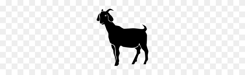 200x200 Goat Icons Noun Project - Goat PNG