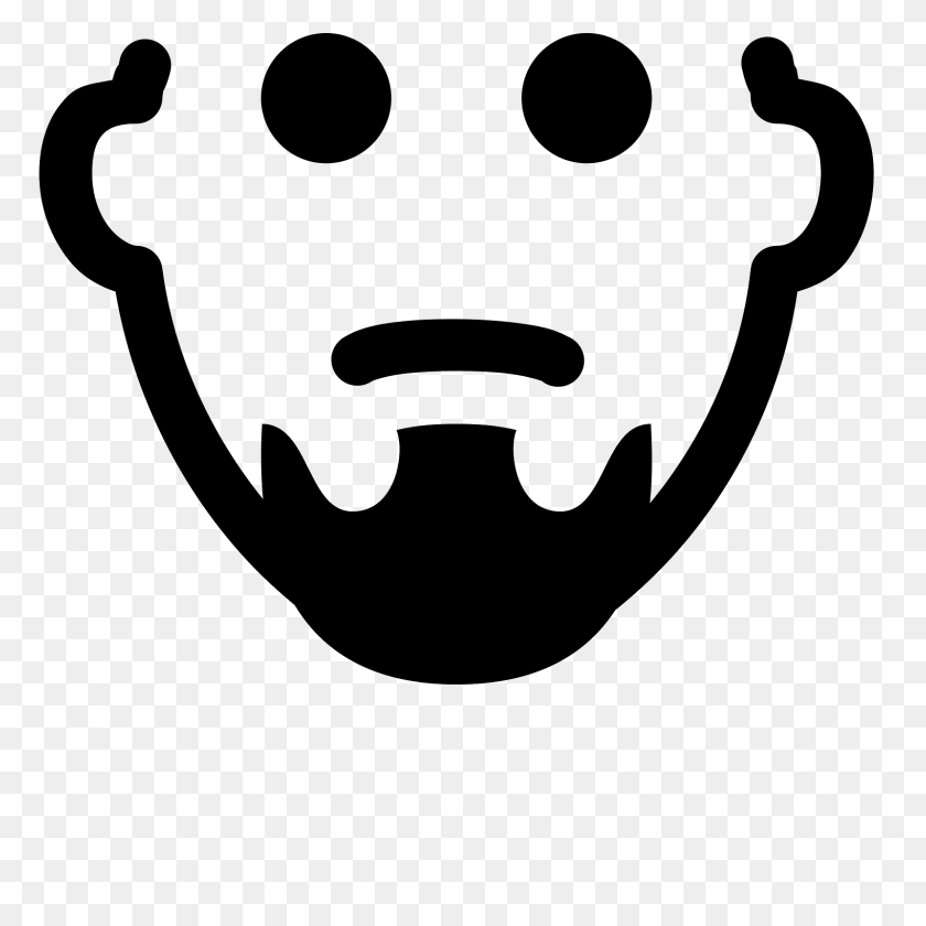 1600x1600 Goatee Icon - Goatee PNG