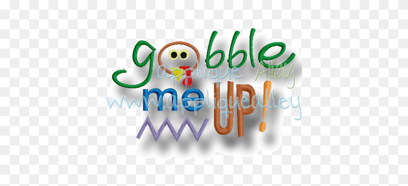 405x324 Gobble Me Up - Gobble Gobble Clipart
