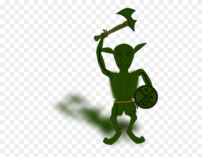 474x595 Goblin Character Clip Art - Yoda Clipart