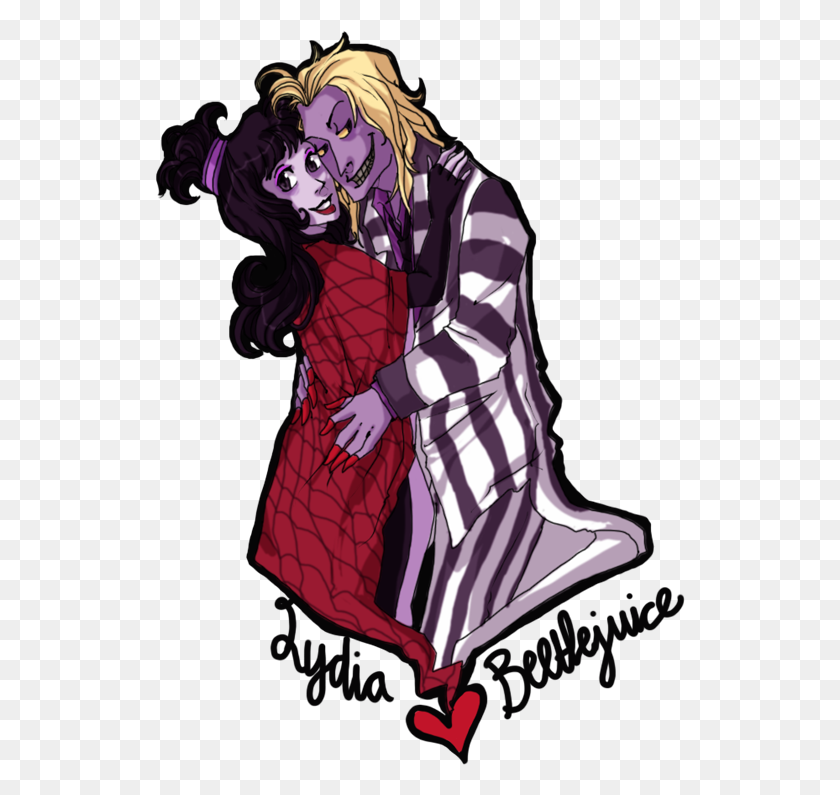 530x735 God Damn, I Love Beetlejuice! This Started Out As A One Hour Timed - Beetlejuice PNG