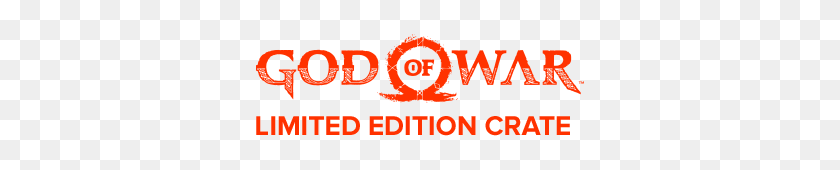 340x110 God Of Limited Edition Crate Loot - God Of War Logo PNG