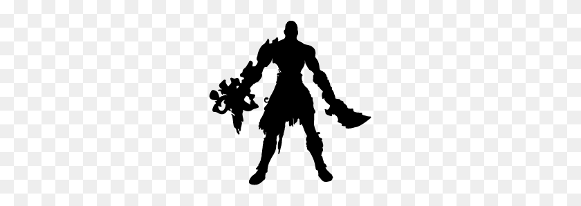 235x238 God Of War Silhouettes Silhouettes Of God Of War - Kratos PNG