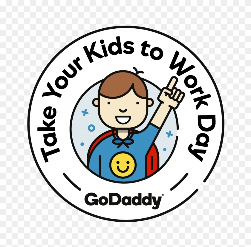 920x907 Godaddy Celebra El 'Día De Llevar A Tus Hijos Al Trabajo' Con Un Niño Emprendedor - Clipart Del Día Del Trabajo