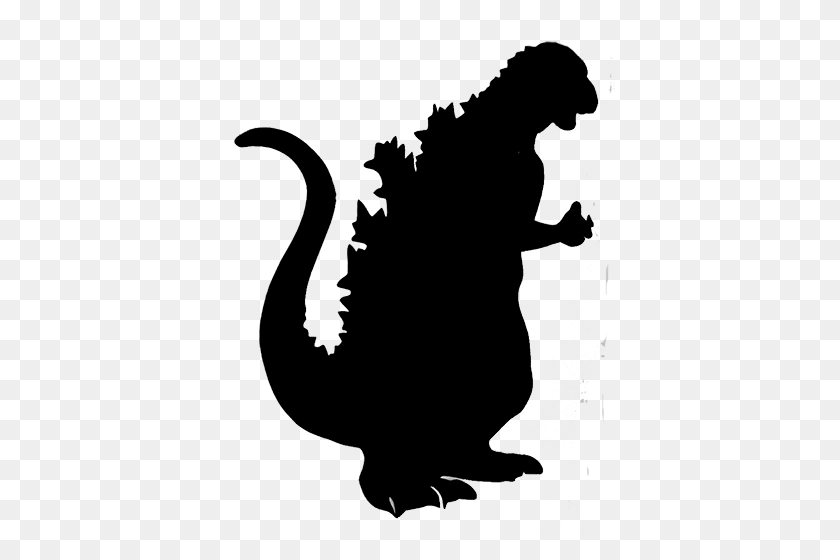 500x500 Personajes De Calcomanías De Vinilo Troqueladas De Godzilla - Imágenes Prediseñadas De Godzilla