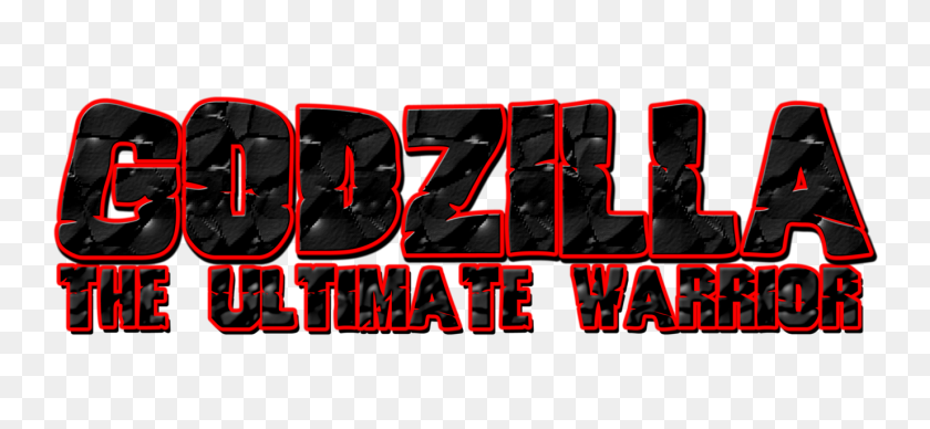 1377x580 Godzilla The Ultimate Warrior Logotipo - Ultimate Warrior Png