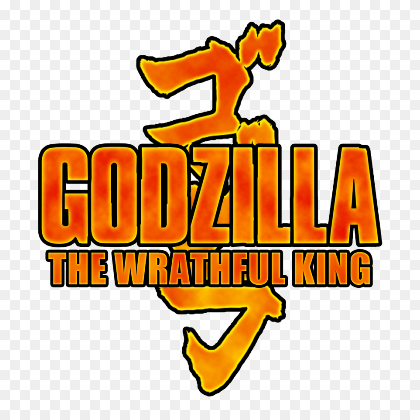 894x894 Godzilla The Wrathful King Logo - Godzilla Logo PNG