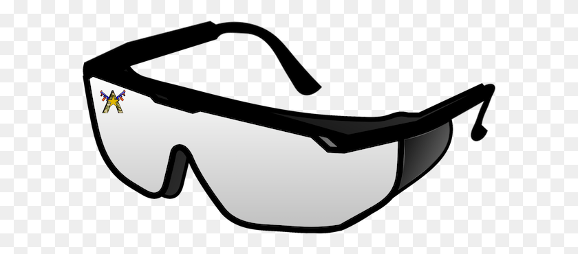 600x310 Goggles Clipart Safety Glass - Safety Glasses Clipart