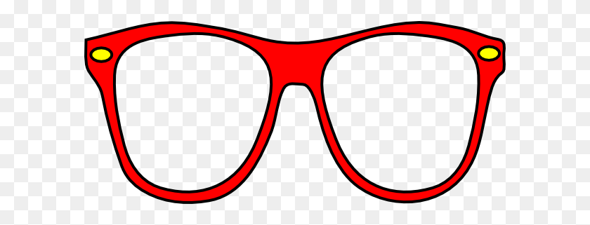 600x261 Goggles Clipart Spectacles - Hipster Glasses PNG
