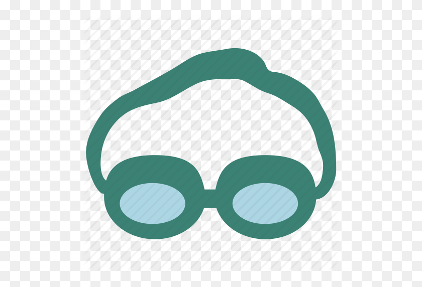 512x512 Goggles, Sports, Swimmer, Swimming, Swimming Goggles Icon - Swimming Goggles Clipart