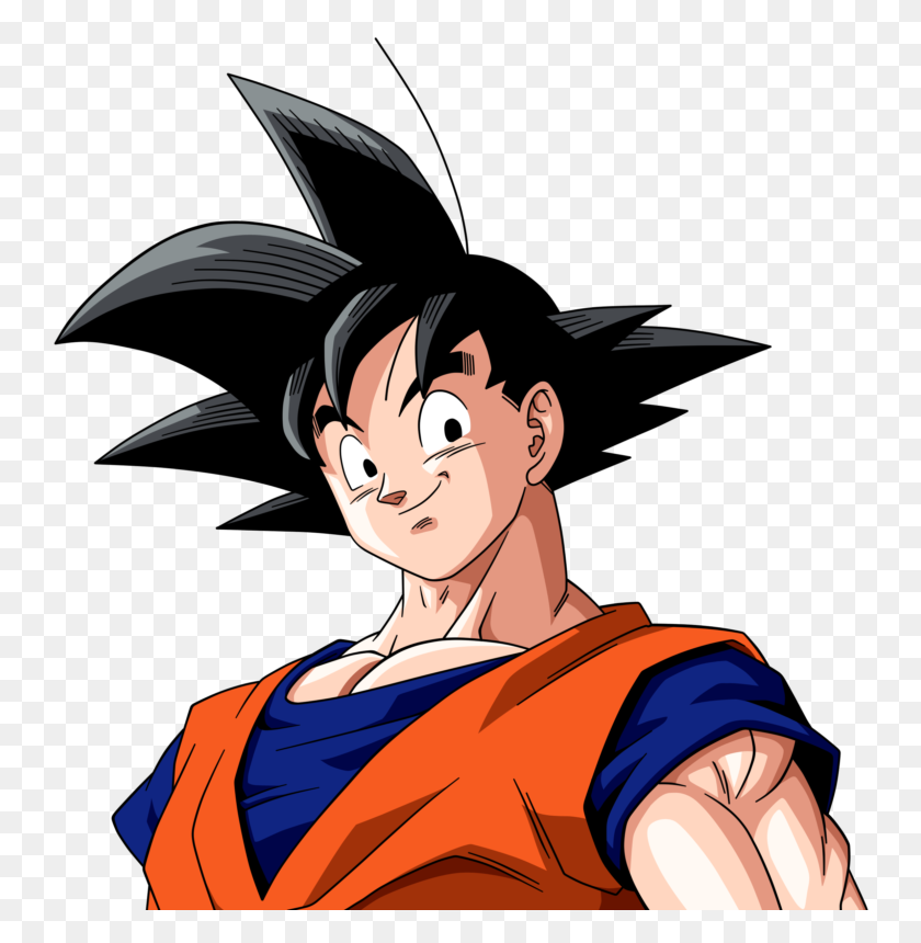 761x800 Goku As A Role Model - Dragonball PNG