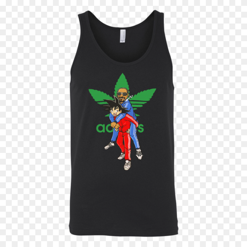 1024x1024 Goku Snoop Dogg Adidas Cannabis Shirt Isonicgeek Store - Snoop Dogg PNG