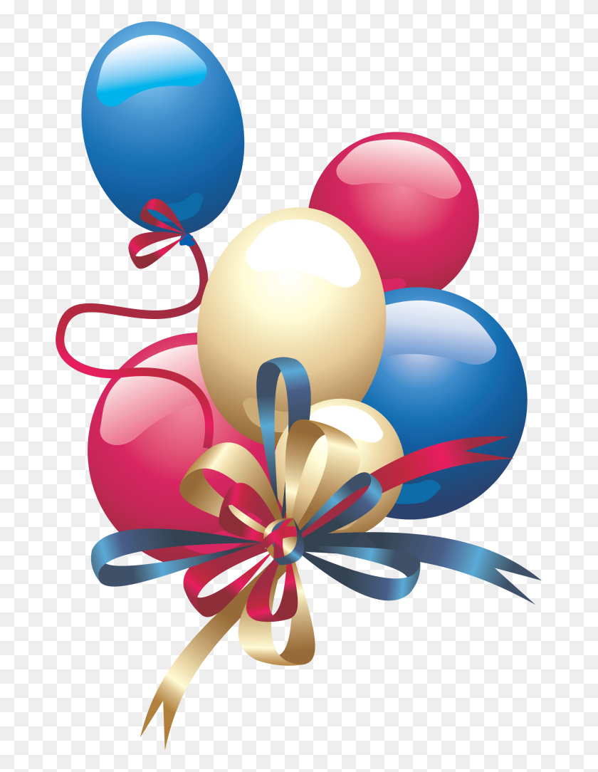 683x1024 Gold Balloon Free Png And Clipart Vector, Clipart - Gold Balloons Clipart