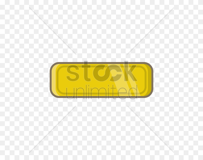 600x600 Gold Bar Vector Image - Gold Rectangle PNG