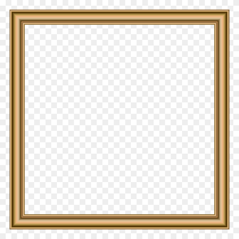 6000x6000 Золотая Рамка Png Изображения - Прямоугольная Рамка Png
