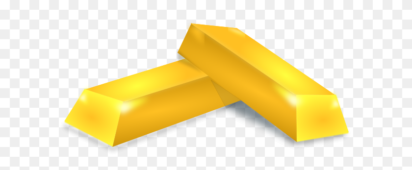600x287 Gold Bricks Clip Art - PNG Gold