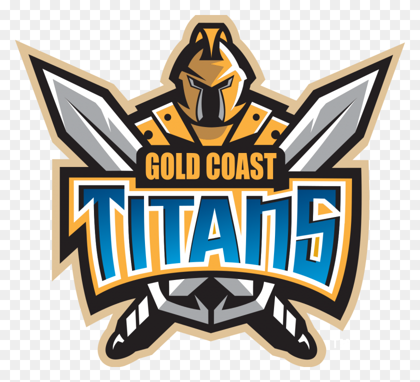 1200x1084 Gold Coast Titans - Titan Logo PNG