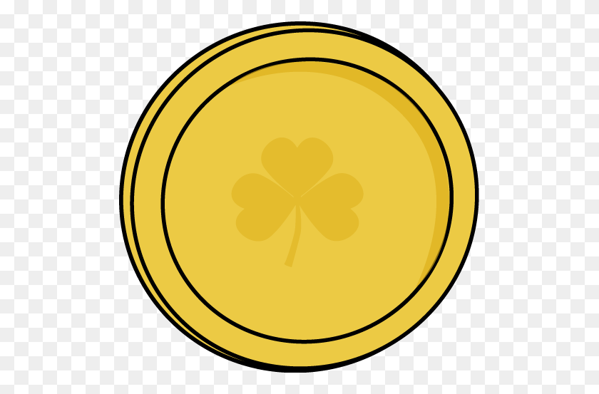 505x493 Золотая Монета. Бесплатный Клипарт - Всемирная Паутина.