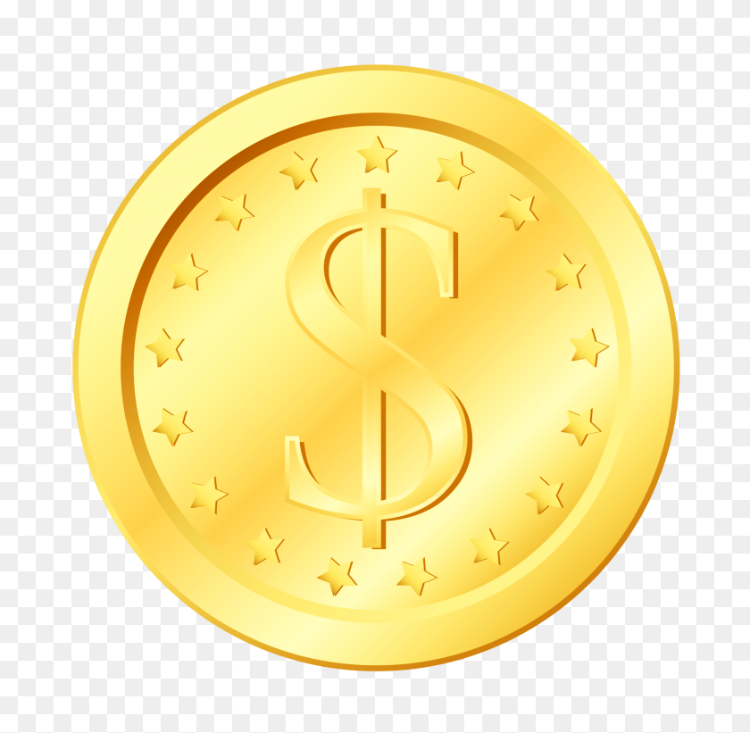 1540x1504 Moneda De Oro Png