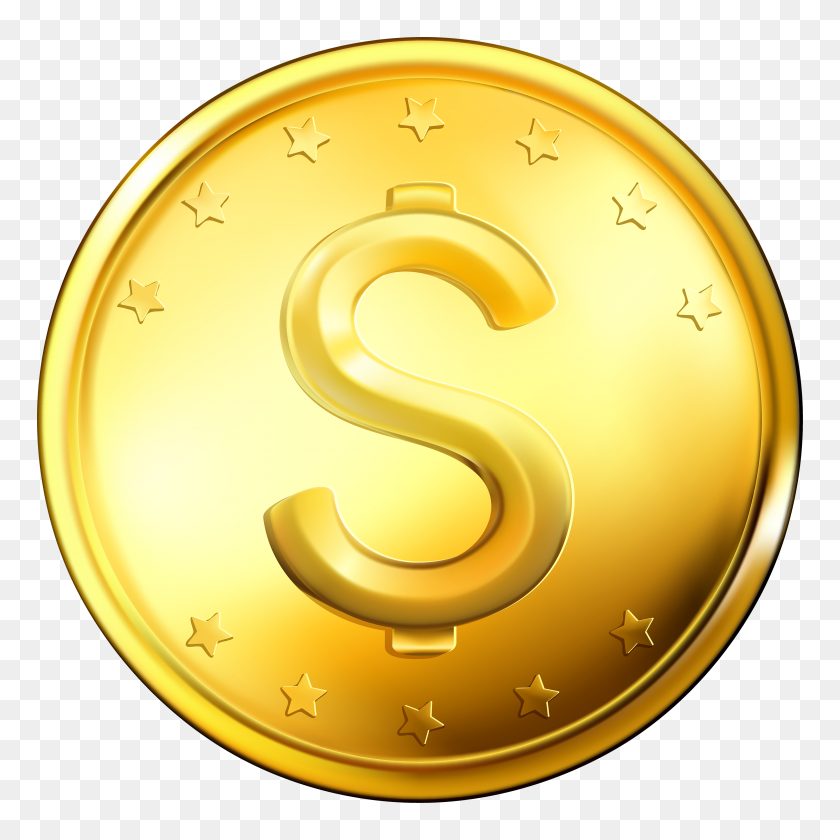 3000x3000 Золотые Монеты Png Изображения - Золотой Круг Png