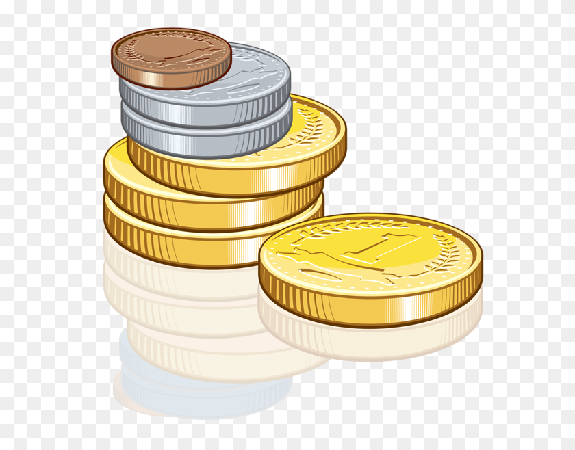 600x598 Monedas De Oro Png
